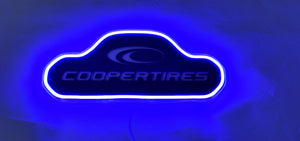 Cooper Tires Logo neon sign