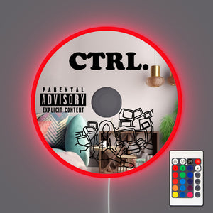 CTRL SZA - CD Mirror LED Neon