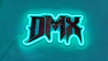Load image into Gallery viewer, DMX RGB neon blue sign