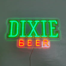 Load image into Gallery viewer, Dixie Beer Neon LED Sign