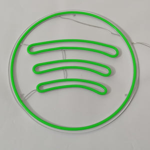 Spotify neon sign