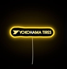 Load image into Gallery viewer, Custom Yokohama Tires neon led