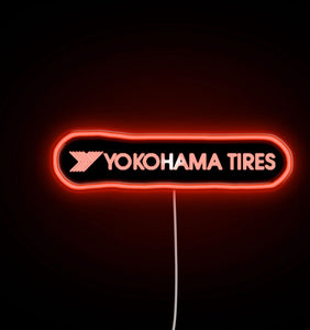 Yokohama Tires neon led