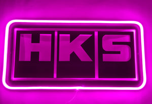 LED HKS Power Logo Neon Sign