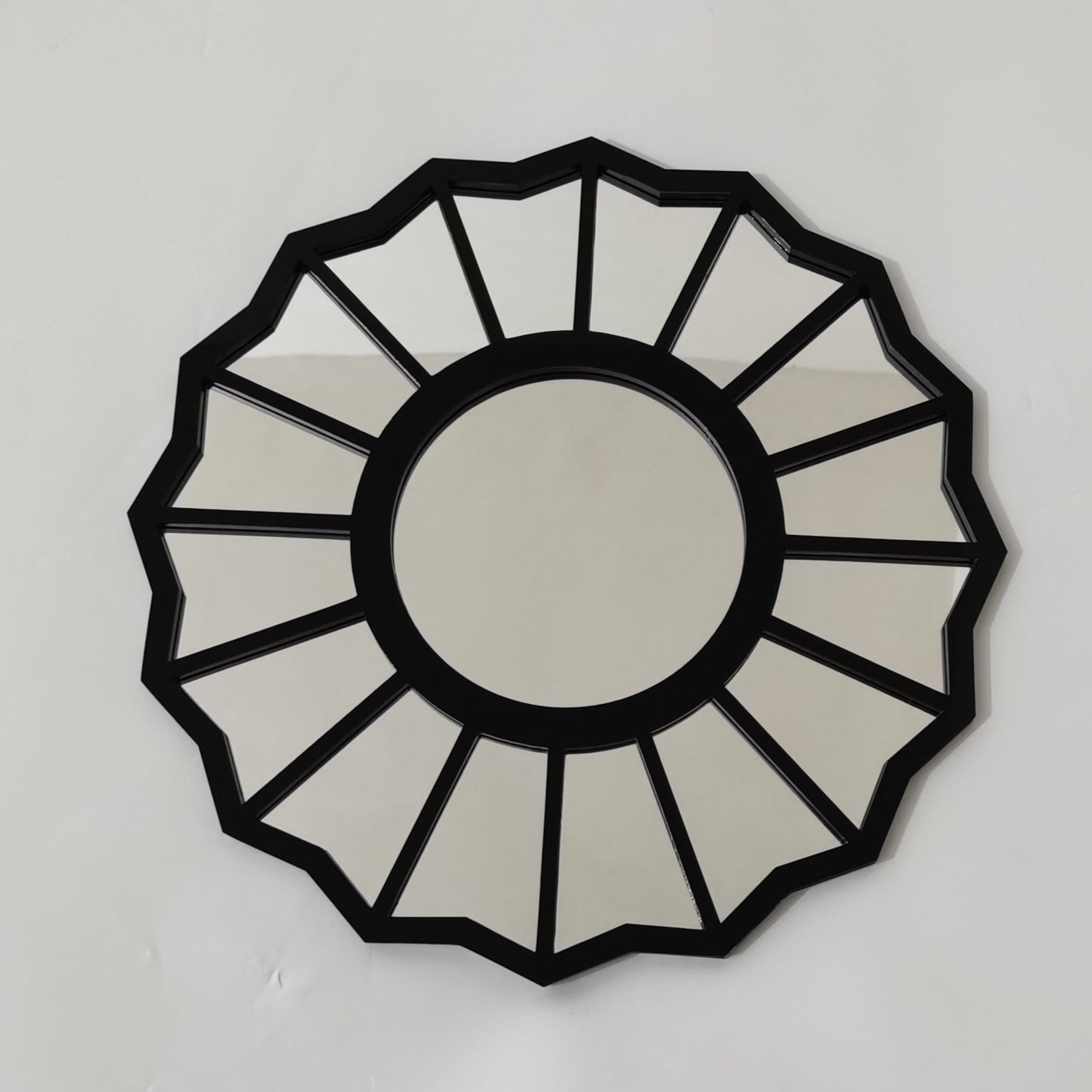 Feminine Divine Mirror – 16 Inch Round 3D Wall Decor, Inspirational Gift For Her