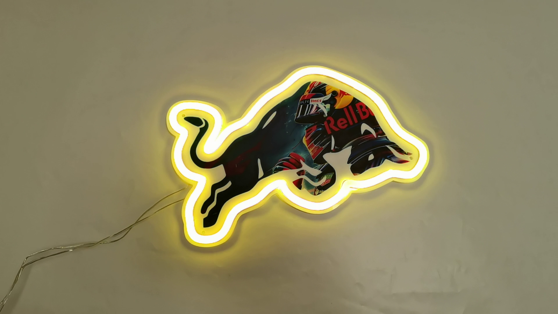 Red Bull Racing Verstappen Design Rgb Neon Sign – Neon Factory Red Bull Racing Verstappen Design Rgb Neon Sign – Neon Factory