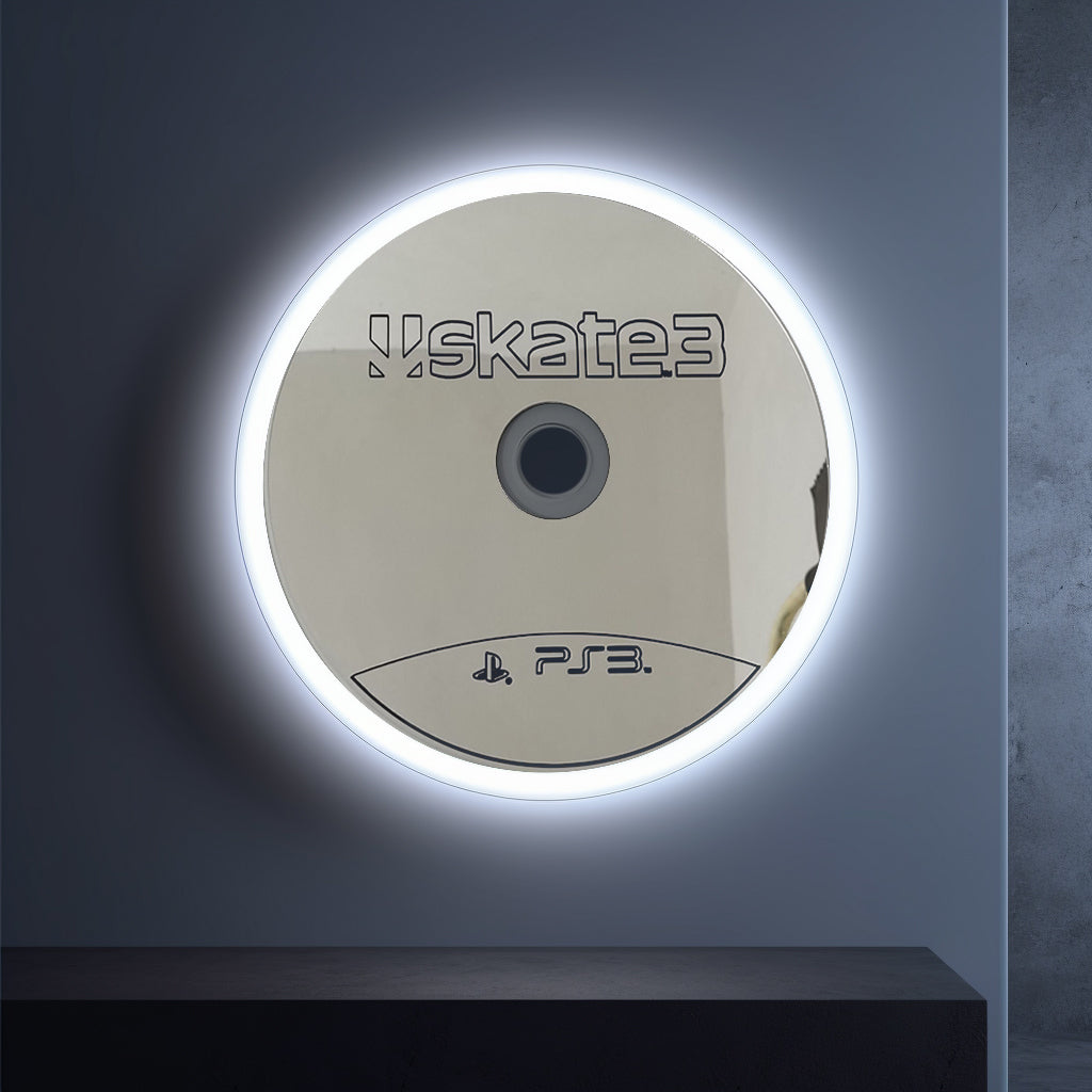 SKATE 3 Big disk CD Wall Mirror – rug4nerd