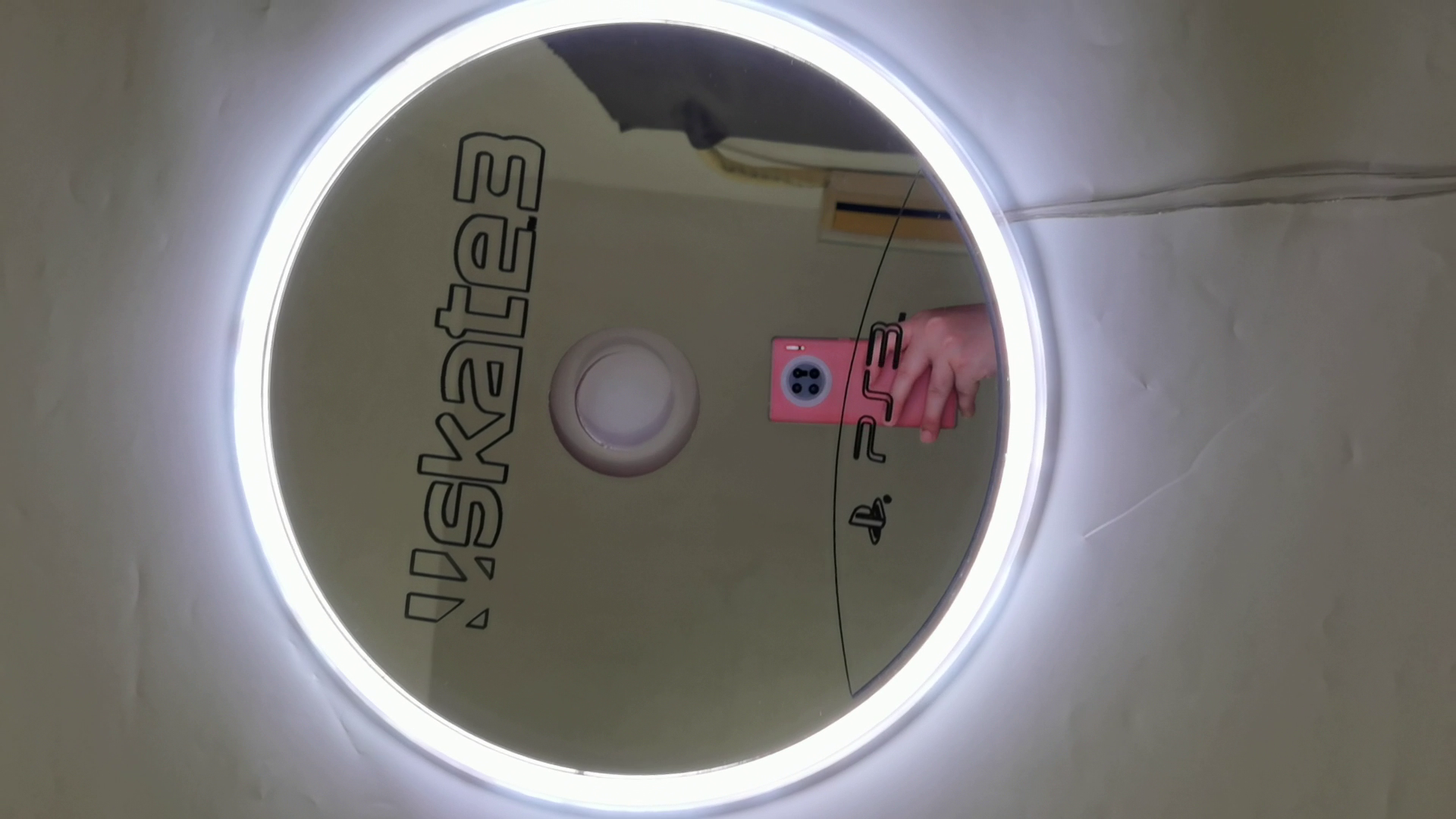 SKATE 3 Big disk CD Wall Mirror – rug4nerd