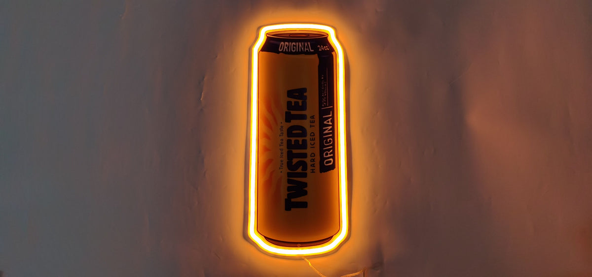 Twisted Tea Drink Bar Neon Sign Made With Led – Neon Factory