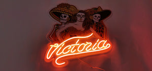 Victoria Bar Sign Victoria Beer Neon Sign – Neon Factory