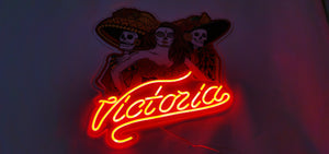 Victoria beer sign