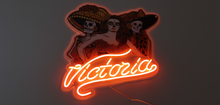 Load image into Gallery viewer, Victoria Beer led Sign on a wall