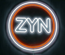 Load image into Gallery viewer, Orange ZYN LED sign