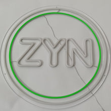 Load image into Gallery viewer, ZYN neon sign