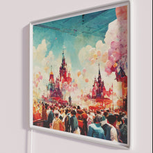 Load image into Gallery viewer, Vibrant colorful harmony neon wall decor art sign for home.
