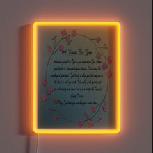 Load image into Gallery viewer, Add a vibrant touch with customizable color changing light sign