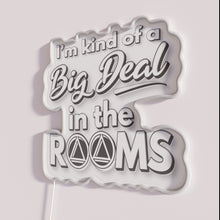 Load image into Gallery viewer, Neon Sobriety Support Sign with Humorous AA Recovery Motivation Message
