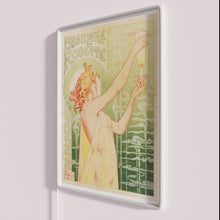 Load image into Gallery viewer, Vibrant vintage-inspired Absinthe Robette alcohol advert RGB LED neon signage artwork