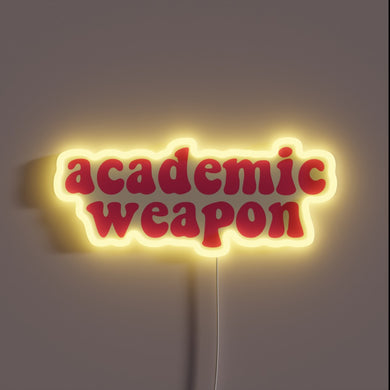 Backlit LED study lamp with customizable RGB color changing accents