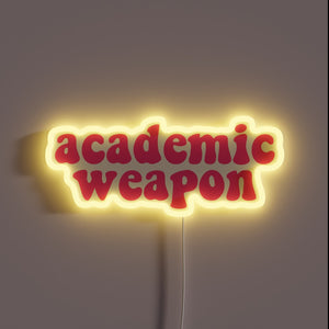 Backlit LED study lamp with customizable RGB color changing accents