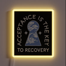 Load image into Gallery viewer, Recovery Motivation Illuminated with Vibrant AA and NA Inspired Neon Colors