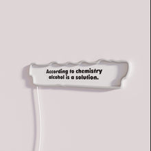 Load image into Gallery viewer, RGB Neon Sign Accurately Representing Chemistry&#39;s Solution Definition Concept Graphic