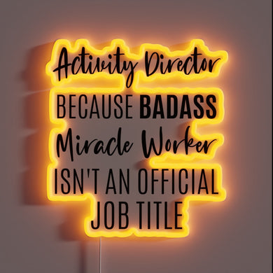 Unconventional Leader Unleashing Creativity and Chaos in a Glowing Display
