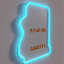 Load image into Gallery viewer, Addiction Recovery Support for Alcoholics and Drinkers in RGB neon.