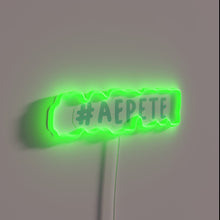 Load image into Gallery viewer, Love by Chance Neon Sign with Thai Script and Colors