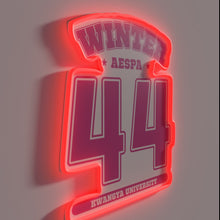 Load image into Gallery viewer, Aesthetic Aespa college-inspired K-pop merch for fans and enthusiasts everywhere