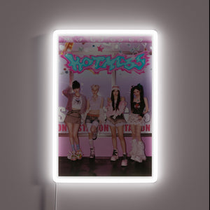 Aespa Logo Hot Mess Color-Changing Neon Sign with RGB Lighting