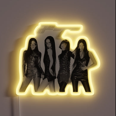 Aesthetic K-Pop Group aespa Branding Neon LED Sign Illumination
