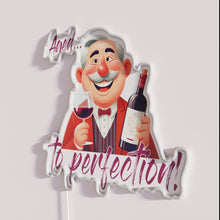 Load image into Gallery viewer, Vintage Inspired Colorful Aged To Perfection LED Neon Wall Sign