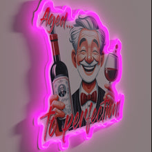 Load image into Gallery viewer, Distinctive home decor featuring aged, radiant RGB color accents.