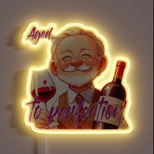 Load image into Gallery viewer, Vintage-inspired RGB neon sign with hand-crafted, aged to perfection design.