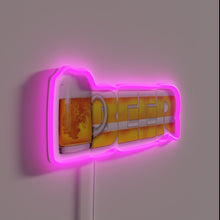 Load image into Gallery viewer, Neon Bar Sign for Beer Lovers and Party Enthusiasts Everywhere