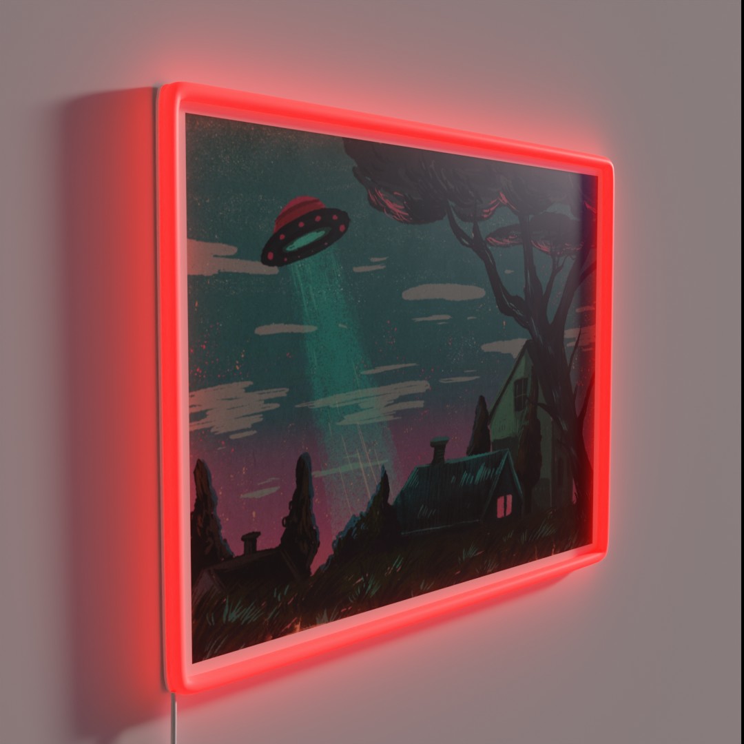 Space Invaders Neon Sign Alien Invasion Rgb Led Sign – Neon Factory