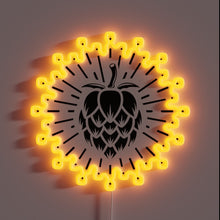 Load image into Gallery viewer, Eye-catching RGB neon sign advertising premium beer with supreme hops.