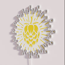 Load image into Gallery viewer, Eye-catching neon supreme hops beer logo wall decor for connoisseurs