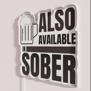 Neon Bar Sign in Vibrant RGB Colors and Stylish Design