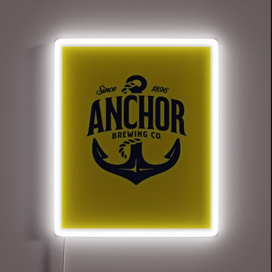 RGB LED Neon Sign for Anchored Nautical and Gaming Enthusiasts