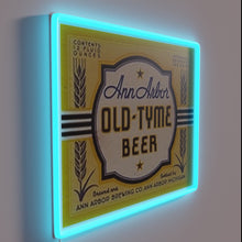 Load image into Gallery viewer, Ann Arbor&#39;s Authentic Old Time Beer Nostalgic Neon Sign Experience