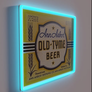 Ann Arbor's Authentic Old Time Beer Nostalgic Neon Sign Experience