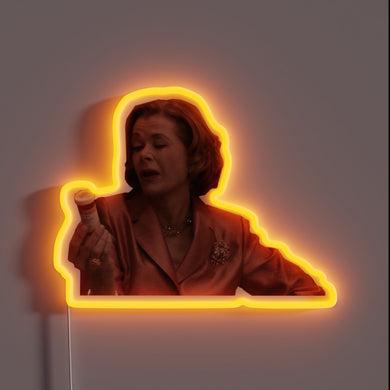 RGB Neon Sign featuring Lucille's Winking Eye Catchphrase Quote