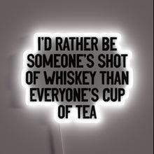Load image into Gallery viewer, Retro Bar Decor with Neon Sign and Quirky Jonah Quote