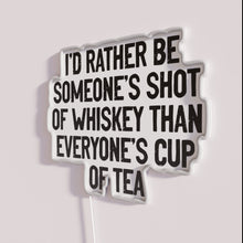 Load image into Gallery viewer, Customizable Neon Sign with Humorous Quote for Home Decor Inspiration