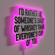 Load image into Gallery viewer, RGB Neon Sign Featuring Colorful Graphic of Jonah and Jack.