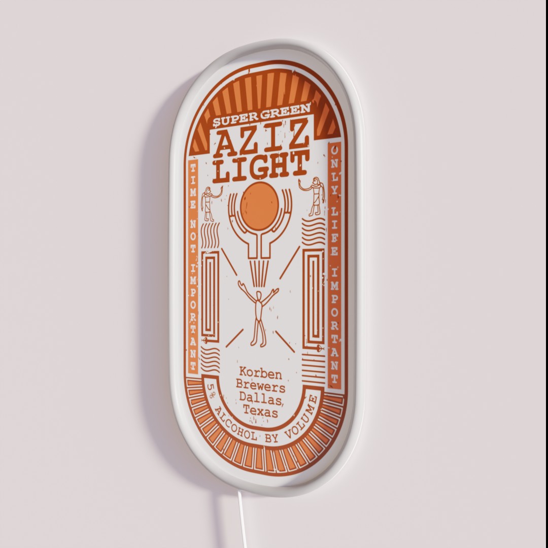 Aziz Light The Divine Brew Alternate Rgb Led Sign – Neon Factory