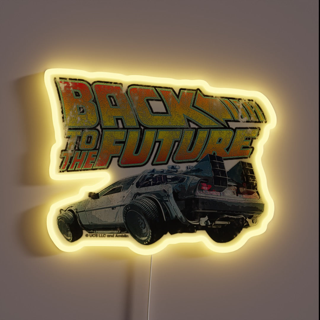 バック・トゥ・ザ・フューチャー　ネオン管 楽天市場】BACK TO THE FUTURE バックトゥザフューチャー ネオン