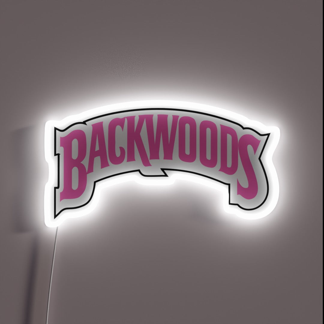 Backwoods Light Sign Backwoods Pink Rgb Neon Sign – Neon Factory